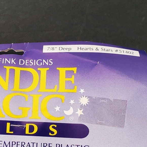 Vintage Candle Molds - Hearts and Stars - Picture 5 of 5